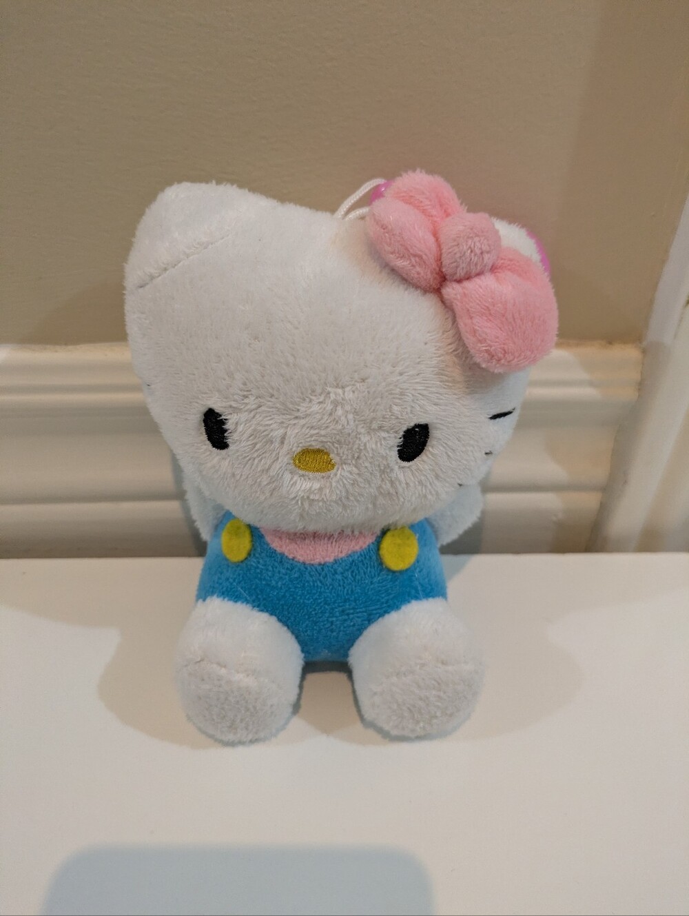✨3/25$ Hello Kitty Plush with Pink Bow and Blue Outfit